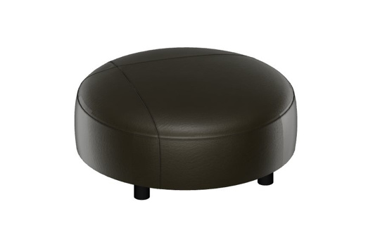 Picture of MELPOT Large Round Ottoman