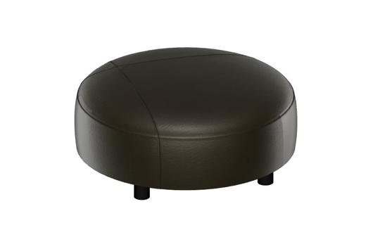 图片 MELPOT Large Round Ottoman