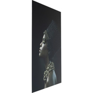 Image sur Picture Glass Royal Headdress Profile