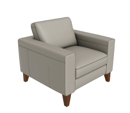 Picture of SOLLIEVO Arm Chair - Grey