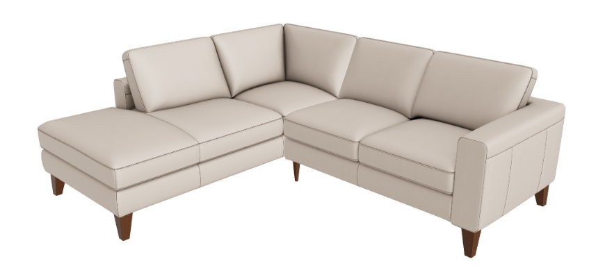 Image sur SOLLIEVO Sectional Beige - Right