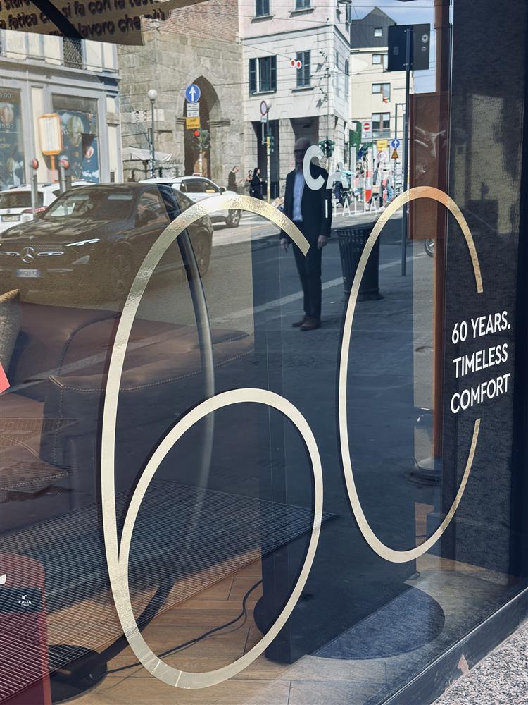 Calia Italia celebrates 60 years of timeless comfort at Milan Design Week 2025.